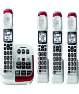 The Panasonic Kx-Tgm420W (3)Kx-Tgma44W Amplified Cordless Phone With Dig... - £347.77 GBP