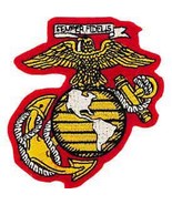 USMC MARINE CORPS  SEMPER FI EGA 3.25&quot; EMBROIDERED PATCH - $29.99