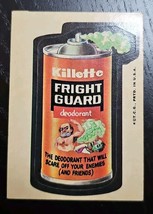 Topps Wacky Packages Fright Guard 3rd Series 1973 Sticker Vintage Original - $20.33 CAD