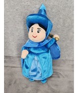 Disney Store Blue fairy Sleeping Beauty plush Doll Merry Weather 10&quot; - £9.47 GBP