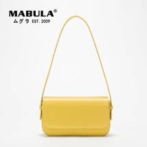 MABULA Flap Women Shoulder Bag Casual Solid Phone Purse Small Tote Soft Leather  - £43.92 GBP