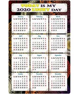 2020 Magnetic Calendar - Calendar Magnets - Today is My Lucky Day - Edit... - £12.65 GBP