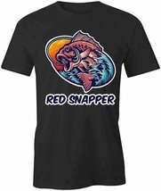 Red Snapper T Shirt Tee Short-Sleeved Cotton Clothing Fishing S1BCA84 - £16.29 GBP+