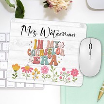 School Counselor Era Desk Decor, In My Counselor Era, Counselor Mouse Pad, Retro - £11.85 GBP