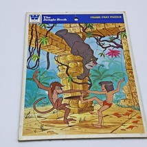 The Jungle Book Frame Tray Puzzle Whitman 1967 Vintage - $14.98