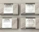 X 4~Bath &amp; Body Works Clear Horizon Shea Butter Cleansing Bar Soap bar G... - £19.15 GBP