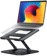 Adjustable Laptop Stand with 360 Rotating Base No Box - $35.00