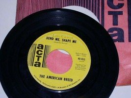 The American Breed Bend Me Shape Me Mindrocker 45 Rpm Record Vinyl Acta Label - £12.62 GBP