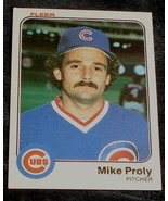 Mike Proly, Cubs,  1983  #505 Fleer Baseball Card GD COND - $18.18 MXN