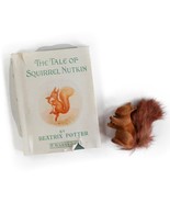 Squirrel Nutkin Beatrix Potter Book Kuntslerschutz Flocked Fur Toy W. Ge... - $27.34 CAD