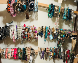 Wholesale Jewelry Lot 20 Bracelets Anklets All New Retail Gifts - £19.51 GBP