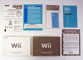 Nintendo Wii Instruction Manuals Lot of 7 Dance Dance, Operations, Quick Setup + - £7.54 GBP