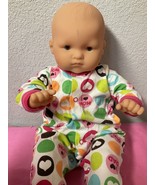 Corolle Girl Baby Doll Bald Head Gray Eyes Open &amp; Close Lifelike Baby Do... - €279,01 EUR