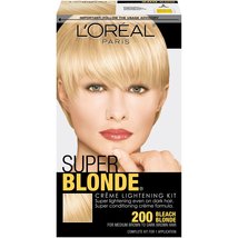 L&#39;Oreal Paris Super Blonde Creme Lightening Kit, 200 Medium Brown to Dar... - £16.39 GBP