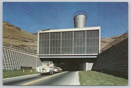 1964 Innovative Christchurch-Lyttelton Road Tunnel Entrance NZ Vintage Postcard - £10.79 GBP