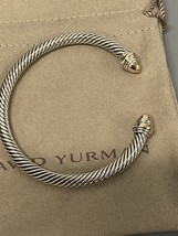  DAVID YURMAN cable classic collection 5mm Gold Dome  cuff , David Yurman Cable  - £351.82 GBP