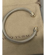  DAVID YURMAN cable classic collection 5mm Gold Dome  cuff , David Yurma... - £351.47 GBP