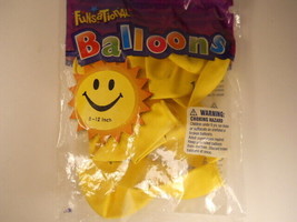 Festival Balloons Yellow SUN Smile Face Happy Emoji Latex Balloons Size ... - £5.42 GBP