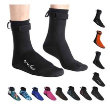 OMGear Water Socks Neoprene Socks Beach Booties 3mm 5mm Anti-Slip Wetsuit Footwe - £8.08 GBP