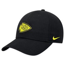 Kansas City Chiefs Nike Heritage 86 Volt Adjustable Hat Strapback Men H86 Neon - $78.35