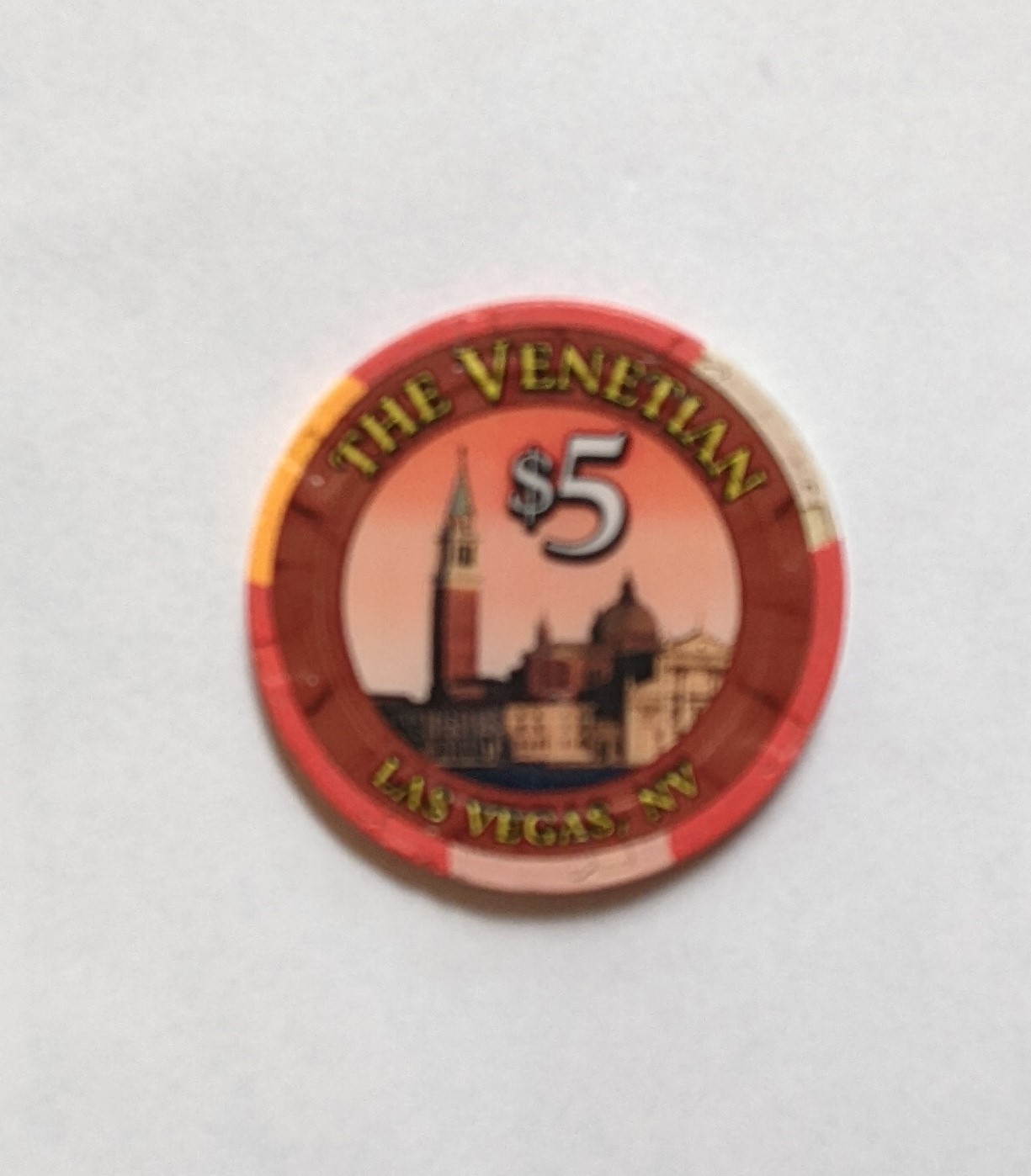 Primary image for  $5 Venetian Hotel Las Vegas Casino Chip