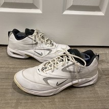 Nike Air Max Golf MENS 14 White Black Shoes 183229 101 Year 2000 Y2K Sne... - $36.95