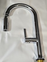 Signature Hardware 450079 Bok Pull Down Kitchen Faucet, 1.8 GPM - Chrome - $164.18 CAD