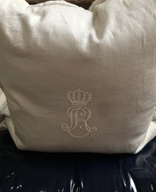 Ralph Lauren Mariella Paisley Grey 5pc King Comforter Set Deco Pil Thr Nwt $1235 - $791.99