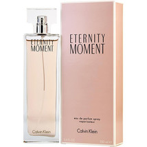 Eternity Moment By Calvin Klein Eau De Parfum Spray 3.4 Oz - £35.18 GBP