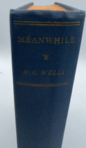 Book Meanwhile H.G. Wells The Picture of a Lady First Edition 1927 USA Vintage - £89.68 GBP