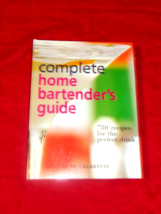 Complete Home Bartender&#39;s Guide 780 Recipes Spiral Hardcover Salvatore Calabrese - £10.41 GBP