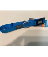 New Teal Terrain Dog Nylon Adjustable Snap-N-Go Dog Collar NWT - $430.07 MXN