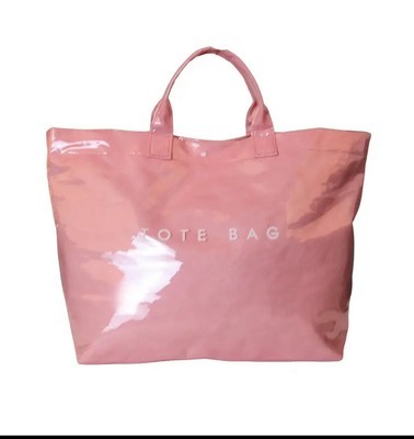 Large Tote Bag for Women PVC Totes Bags Kraft Paper Carry All Handbag Pl... - $24.00