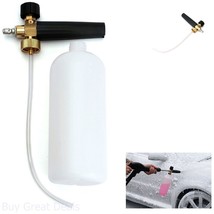 Power Pressure Washer Attachment Sprayer Dispenser Car Wash Soap Foam Bu... - $55.99