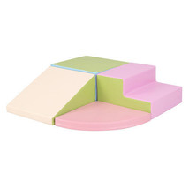 4-Piece Climb and Crawl Foam Block Play Set for Infant Baby-Pink - Color... - $116.41