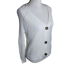 Time and Tru Sweater Knit Button Front Cardigan Womens XS Soft - £11.73 GBP