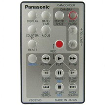 Panasonic VSQS1510 Factory Orignial Camcorder Remote AGDVC10, AGDVC15, A... - £10.98 GBP