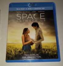 &quot;The Space Between Us&quot; Blu-ray/DVD Ya Sci-Fi Romance Asa Butterfield Gary Oldman - £3.39 GBP