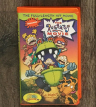 Nickelodeon Rugrats (Orange VHS Tape)The Full Length Movie Hit. - £7.98 GBP