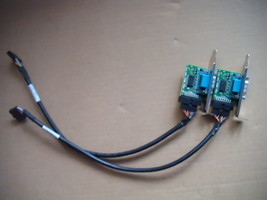 Lot 2 HP 2nd Serial Port Adapter Low Profile Half w/Cable 628646-001 012... - $12.87