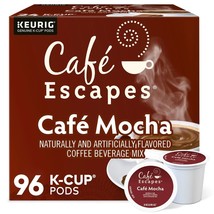 CAFE ESCAPES CAFE MOCHA KCUPS 96CT - $58.02