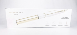 Kristin Ess Hair Soft Wave Pivoting Wand 1 1/4&quot; 4 Digital Settings Up To 425 F - £24.98 GBP