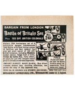 1966 Battle Of Britain Model Set Advertisement Vintage Colonial Toys DWF28 - $27.40 CAD