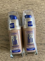 L'oreal Visible Lift Serum Absolute Foundation NEW Shade: #155 Honey Beige 2 pk - $32.33