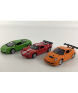 MSZ Die Cast Cars Pull Back Vehicle Lot Ford GT Porsche 911 Lamborghini - €24,78 EUR