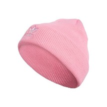 adidas Originals Women&#39;s Trefoil Beanie. Bliss Pink/White. One Size - £18.42 GBP