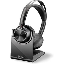 Poly - Voyager Focus 2 UC USB-C Headset (Plantronics) - Bluetooth Dual-Ear (Ster - $202.06