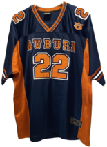 VTG Auburn University Football Jersey 22 Mens LARGE Blue Mesh AU Tigers NCAA - $79.24