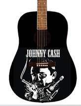 Johnny Cash Custom Guitar - £256.96 GBP