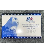 2007 State Quarter Clad Proof Set U.S. Mint Packaging OGP COA - $8.42